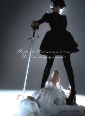 【kuroya】+ 卡蜜拉 • 一期尾款 +蛛网蝙蝠亚哥特暗黑礼服裙套装