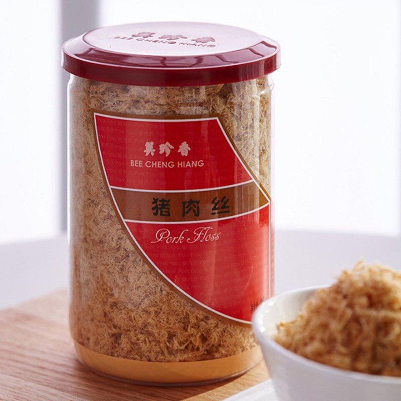 美珍香猪肉丝215g/瓶 营养烘焙寿司材料休闲零食早点小吃