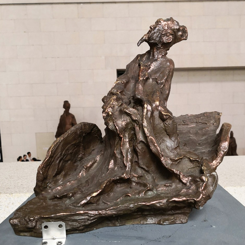 唐代诗人杜牧雕像定制铸铜历史名人校园文化雕塑图书馆艺术品摆件