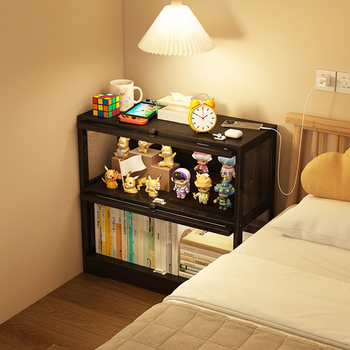 手办展示柜家用床头柜摆件盲盒