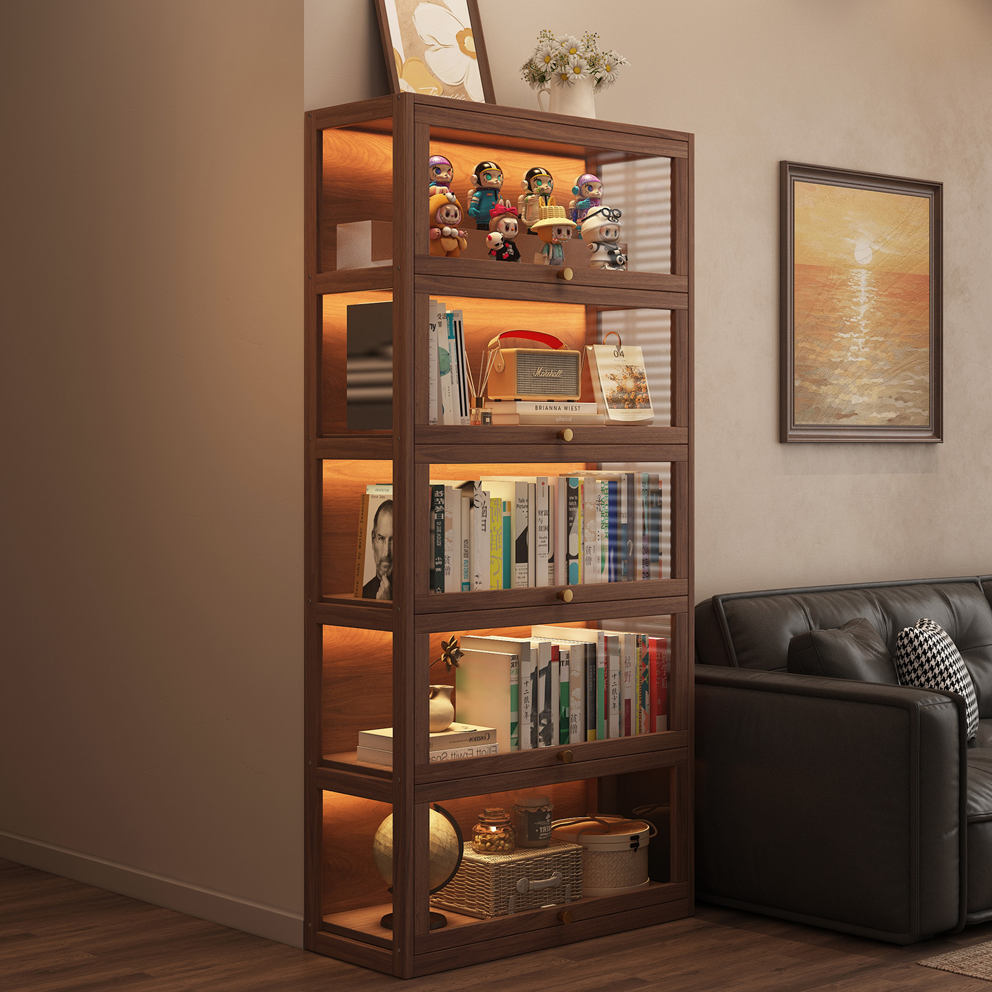 【进口实木-厂家直销】博古架