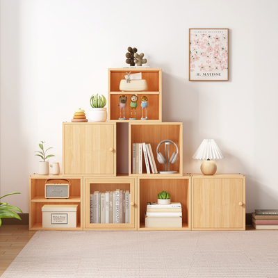 自由组合--十年质保--实木书柜