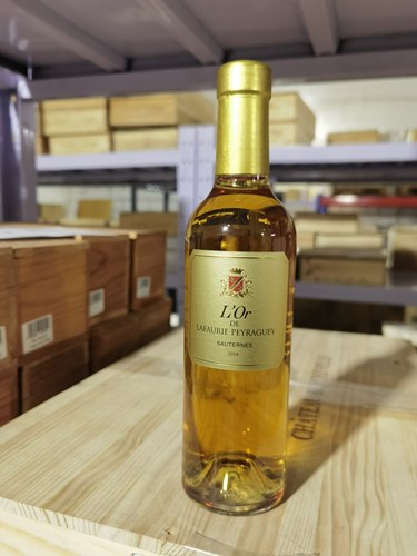 苏玳一级庄老佛爷副牌 法国拉佛瑞佩拉贵腐甜白葡萄酒375ml2014年