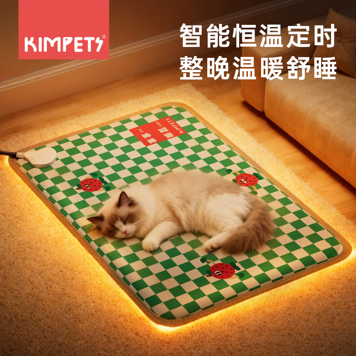冬季宠物电热毯恒温定时