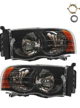 适用于 2002-2005款道奇公羊前照灯DodgeRam15002500卤素款前照灯