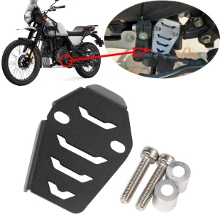 适用Royal Enfield Himalayan411 400摩托车改装侧撑传感器保护罩