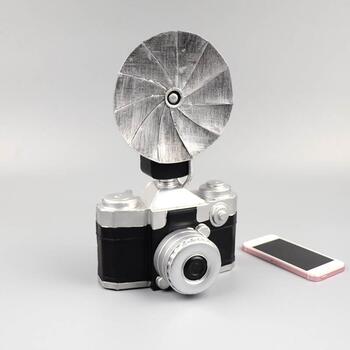 7080年代老式带锅照相机模型复古怀旧收藏工艺品摆件拍摄道具摆设