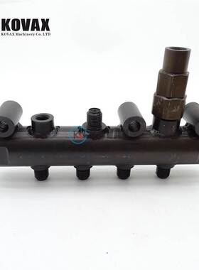 E320D C6.4挖掘机发动机共轨管438-3416燃油导轨组件C6.6 4383416