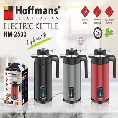 出口Hoffmans电水壶 2530 Electric Kettle Keep hot 3L Mixcolor