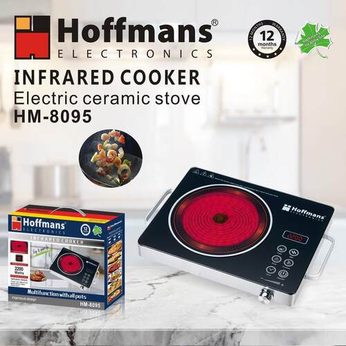 Hoffmans 8095 Infrared cooker ElectricCeramic Stove 8PCS/CTN