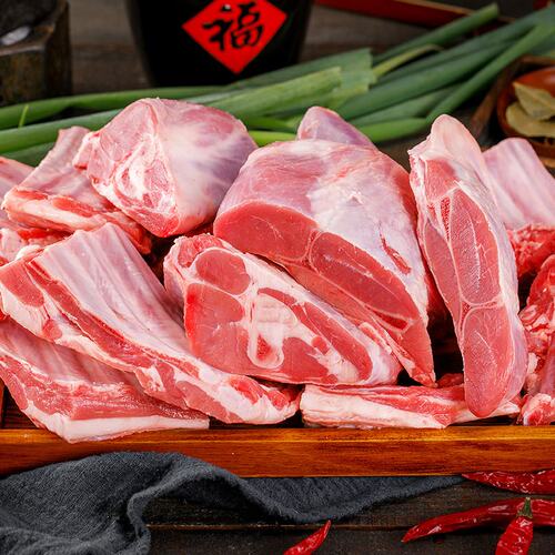 西牛优选手把羊肉5斤乳羔羊羊排羊腿肉手把肉冷冻烧烤生鲜批发