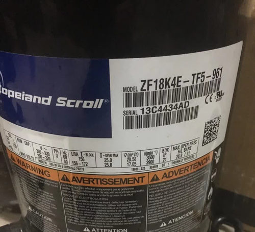 压缩机压缩机谷轮全新