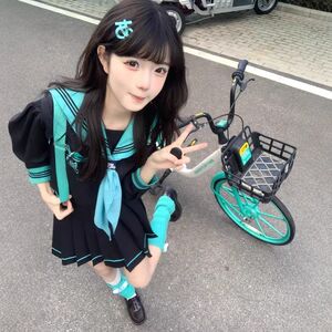 学院风夏季高中生水手服制服裙日系套装女JK校供2025新款显瘦校服