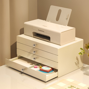 环图办公室抽屉式置物架文件柜桌面收纳整理架多功能桌上收纳盒