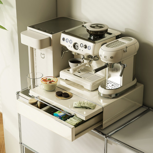 环图咖啡吧台置物架器具杯子收纳