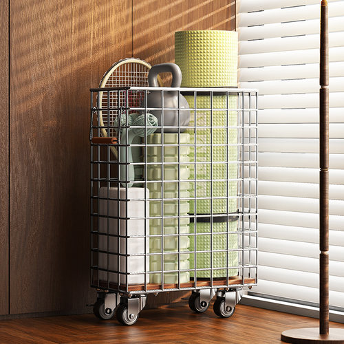 环图健身器材收纳瑜伽垫收纳篮