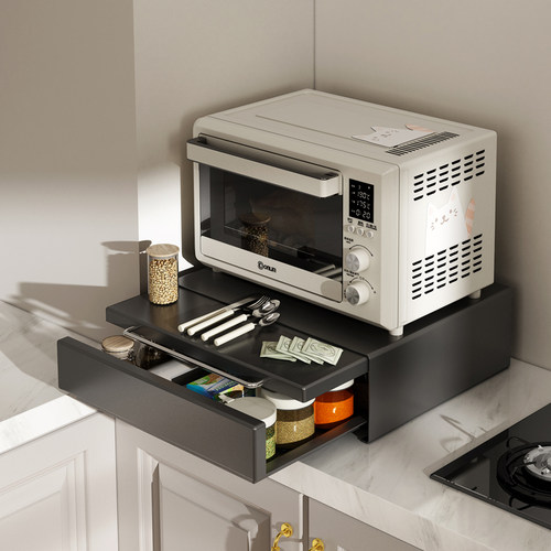厨房微波炉烤箱置物架延伸台面
