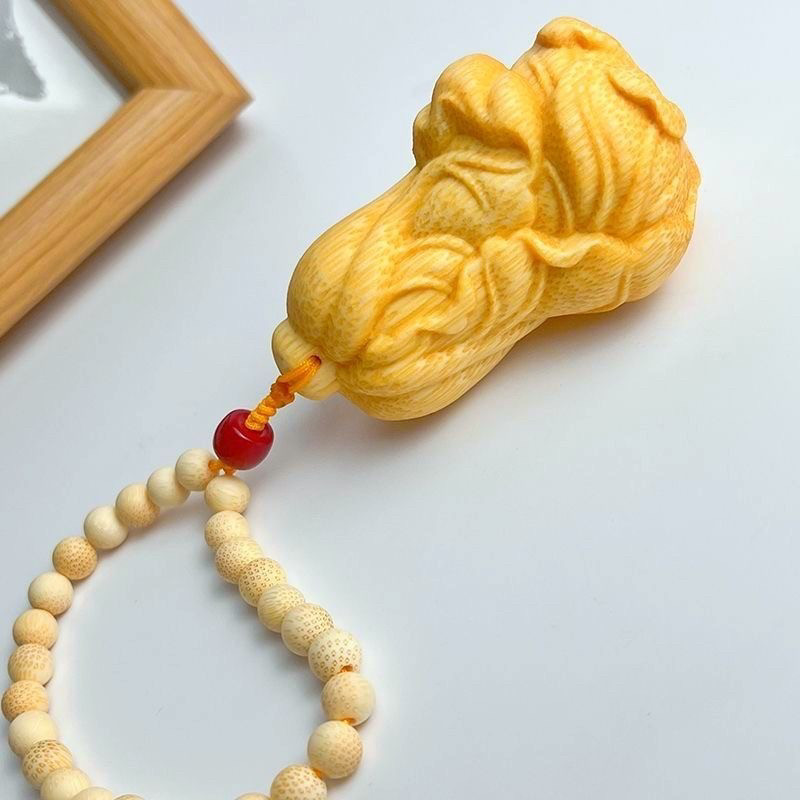 大白菜实心龙血竹立体雕刻文玩手把件招财进宝大百财车挂件掌中宝,特色手工艺,竹编/竹雕,淘宝优惠券,粉丝福利购,淘宝优惠卷