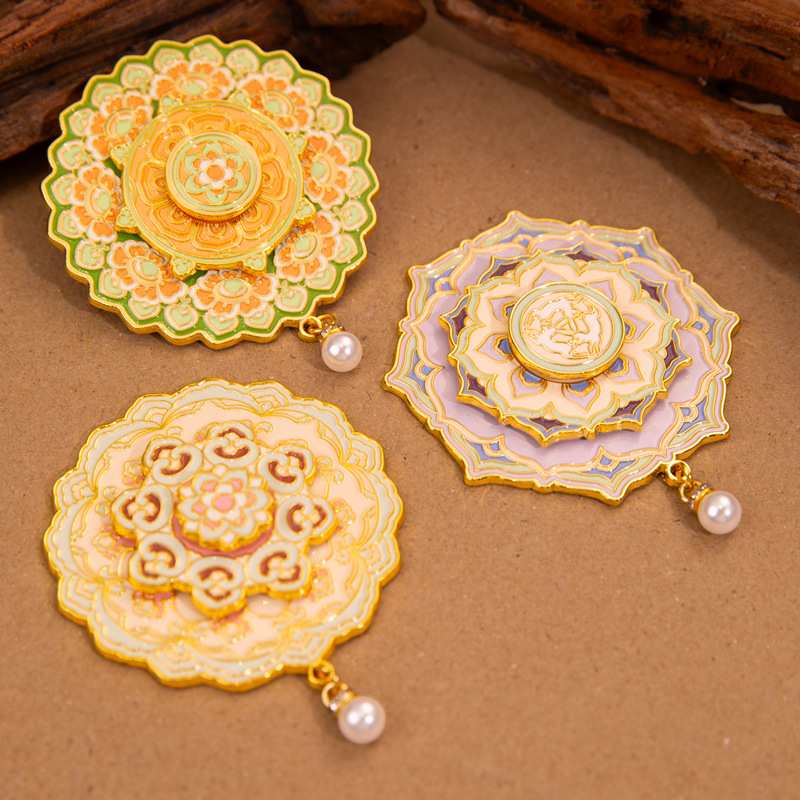 敦煌藻井金属冰箱贴博物馆文创