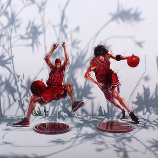 大立牌亚克力动漫摆件灌篮高手流川枫樱木花道赤木三井寿摆台立牌