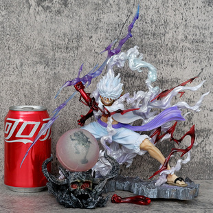 海贼王手办Wink紧握雷电五档尼卡路飞太阳神觉醒特典动漫模型摆件