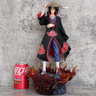 火影忍者巨浪门神宇智波鼬带土水门站姿手办模型动漫摆件雕像礼物