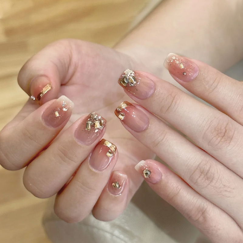 服帖持久防水可拆卸指甲贴新款