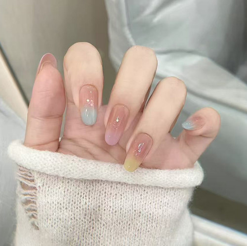 朵媛儿美甲贴纸服帖甲贴持久防水