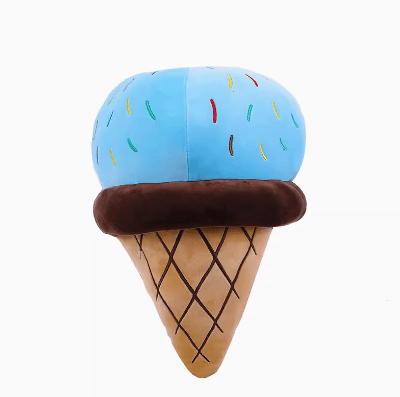 沙发摆件床上冰淇淋甜筒公仔娃娃