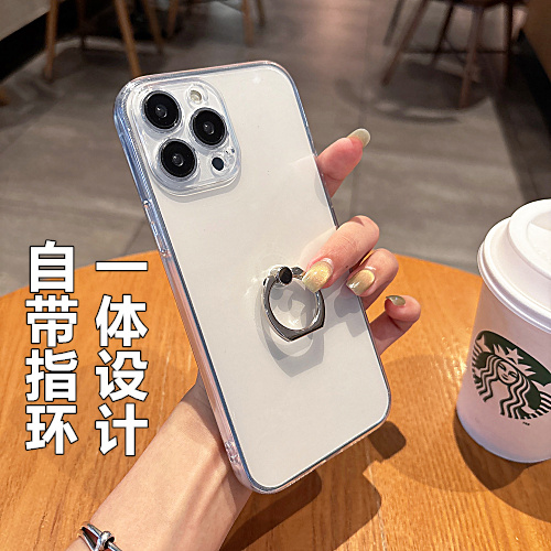 适用opporneo14自带指环一体外壳