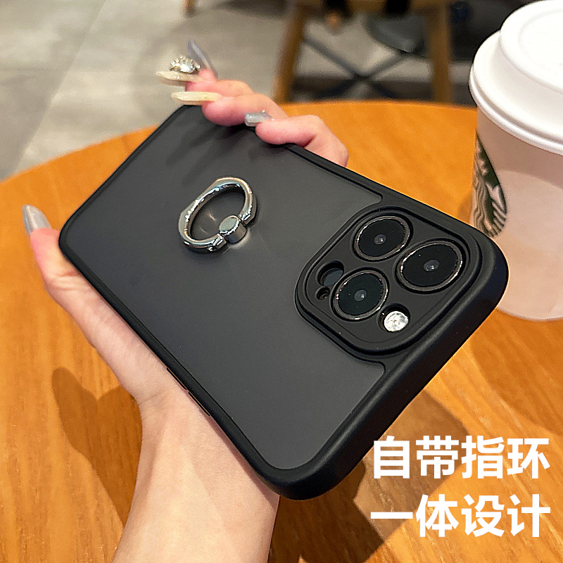 适用三星自带指环一体防摔保护套