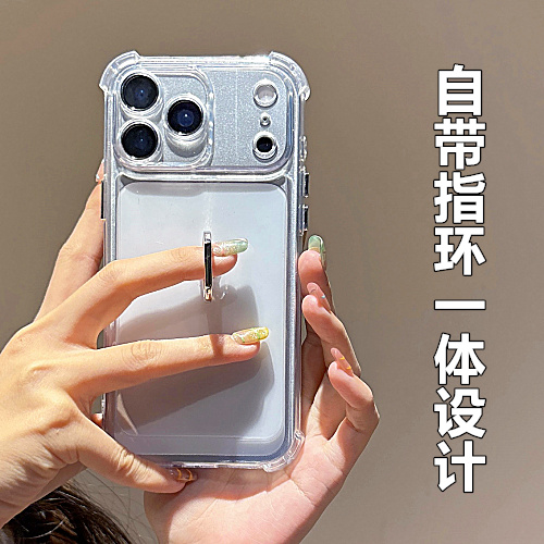 适用oppofindx9自带指环气囊防摔