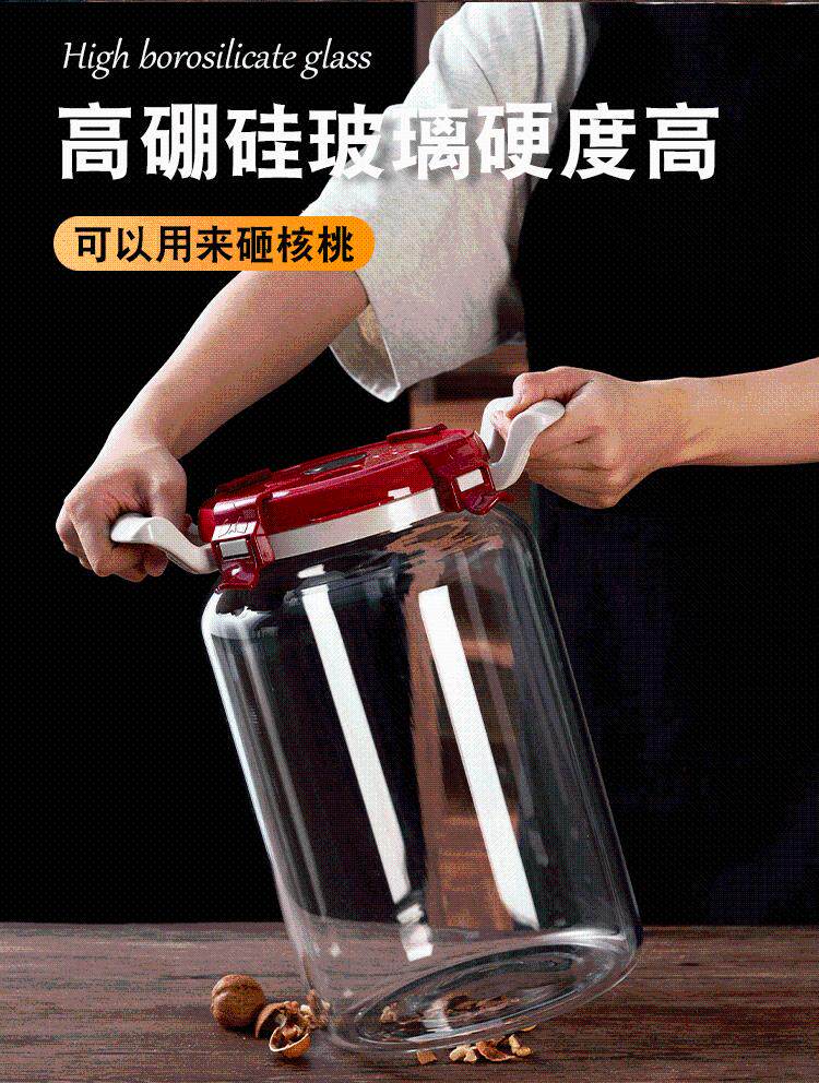 Пузырь бутылки 【包邮】厂家高硼硅耐热玻璃酒桶发酵桶水果汁饮料桶养生酒不锈钢