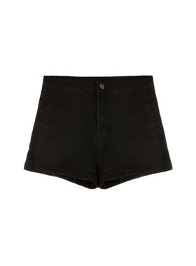 高腰黑色牛仔裤女含棉港风夏季显瘦热裤紧身辣妹超短裤ins裤子