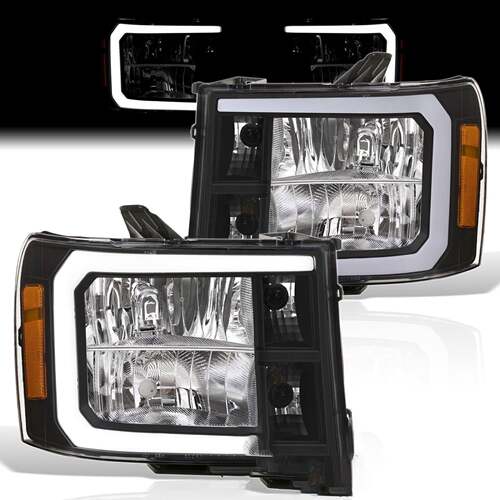 适用于GMC SIERRA 2007 2009 2011 2013 美规大灯 汽车头灯