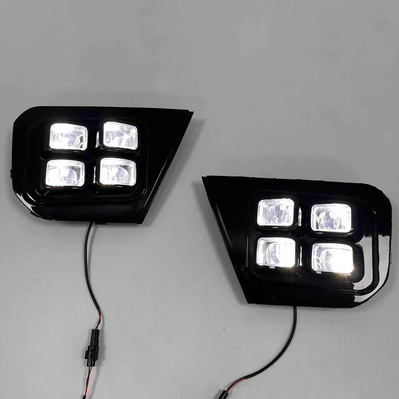 适用于福特23款 RANGER T9 前雾灯改装日间行车灯转向灯 Wildtrak