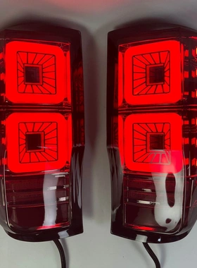 适用于福特 RANGER皮卡 T6 T7 T8 改装LED尾灯总成后杠刹车倒车灯