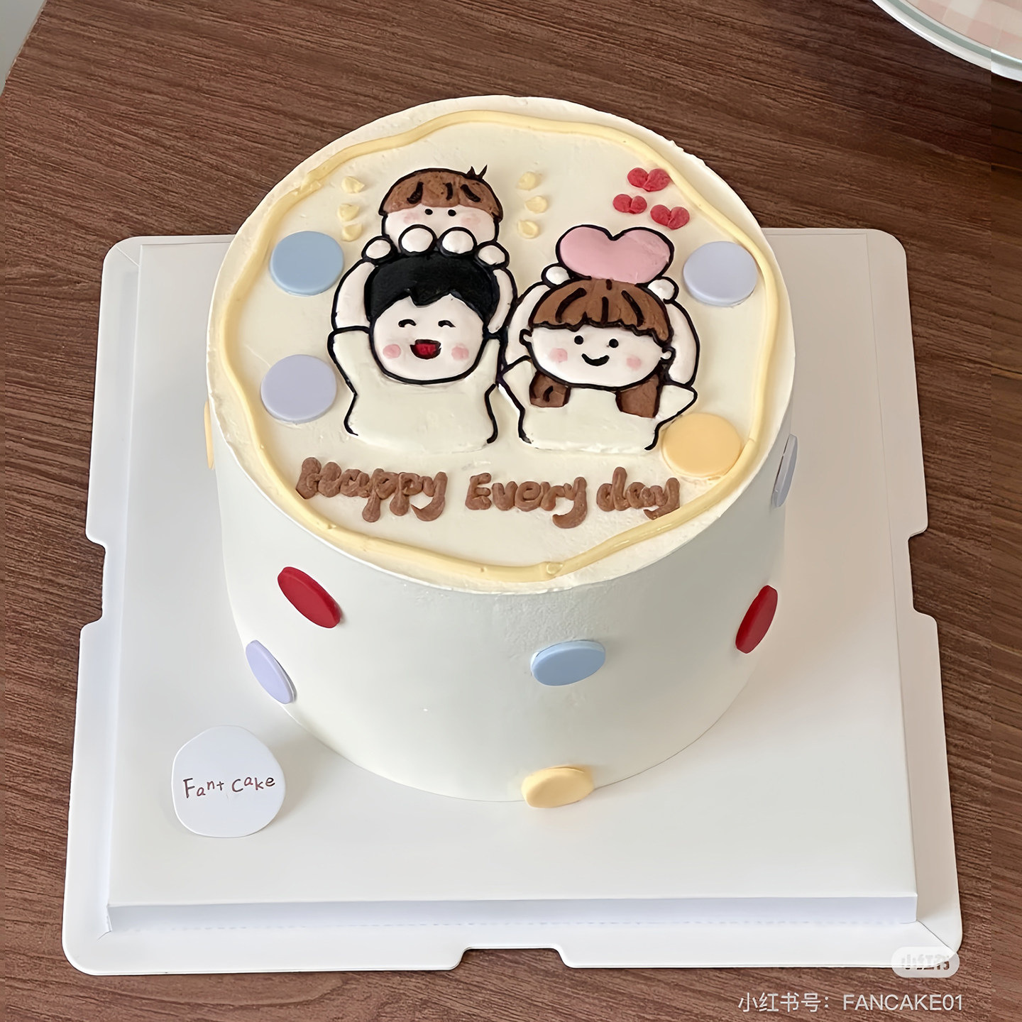 父亲卡通手绘幸福一家三口蛋糕装饰摆件爸爸妈妈宝宝甜品烘焙插件,节庆用品/礼品,节日装扮用品,淘宝优惠券,粉丝福利购,淘宝优惠卷