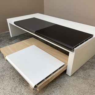 铝合金简窄18mm可视面弧边窗台板窗套加厚一体成型入户门套不刮手