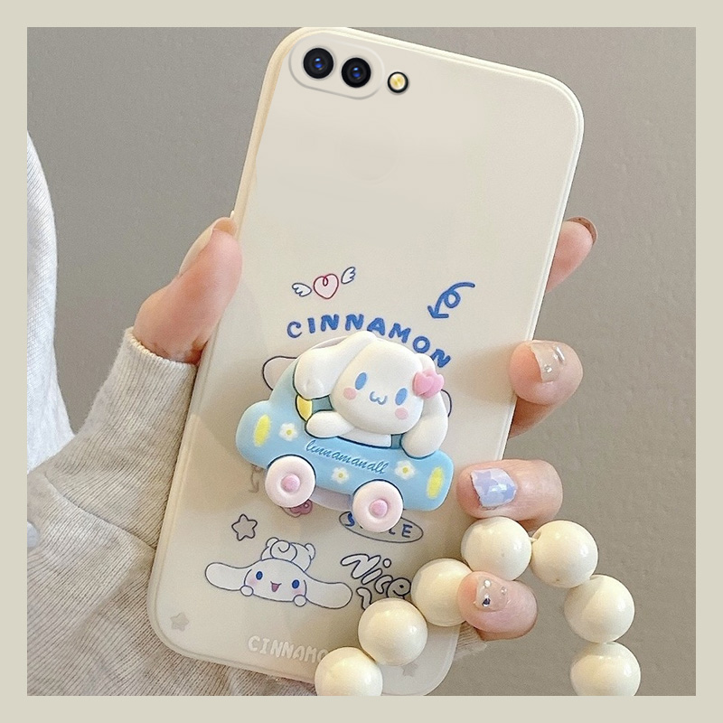 手机壳少女心汽车玉桂狗卡通可爱带支架