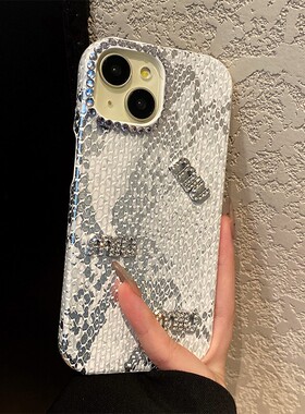 烫金渐变白色蟒蛇纹适用vivoiqooz10turbopro手机壳z9turbo+英文z8字母z7x闪钻z6钻石u5x立体十新款iq00仿皮p