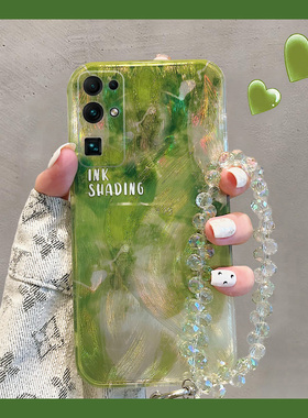 羽纱渐变晕染适用华为荣耀30pro手机壳v20高级感x20se绿色9x+8x新款x30i十play4tpro硅胶honor畅玩30plus软壳