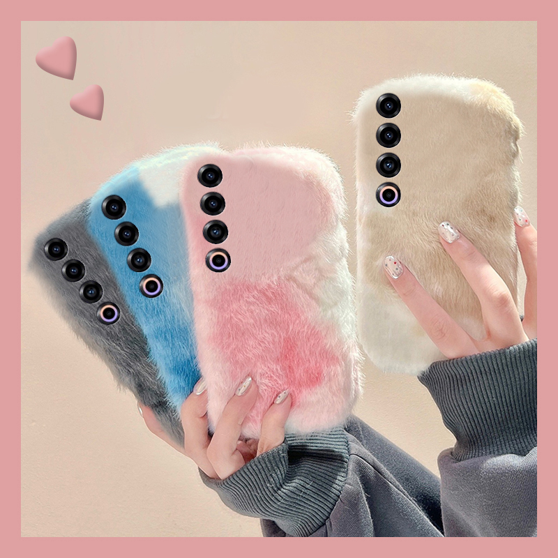 ins风晕染水墨适用魅族22mini手机壳note16拼色21pro保暖20秋冬18por毛绒18x冬天7软16spor/16t/16x/16thplus