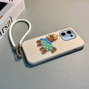 s9e s10 s7t s12 2026可爱刺绣小马适用vivos50手机壳s30promini皮绳s20马年s19新年s18e立体s17仿皮s16软s15