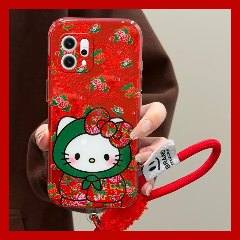 2026棉袄kt猫适用opporeno15手机壳reon14红色13新年12pro秋冬11凯蒂猫10por+本命年9卡通7se可爱5k/4se/oppo