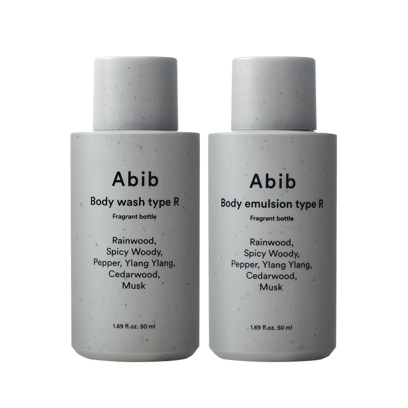 【会员专享】Abib阿彼芙沐浴露身体乳R套装50ml有效期-2026/11/23