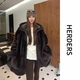 皮毛一体外套 连帽拉链款 52290 短款 HERDERS