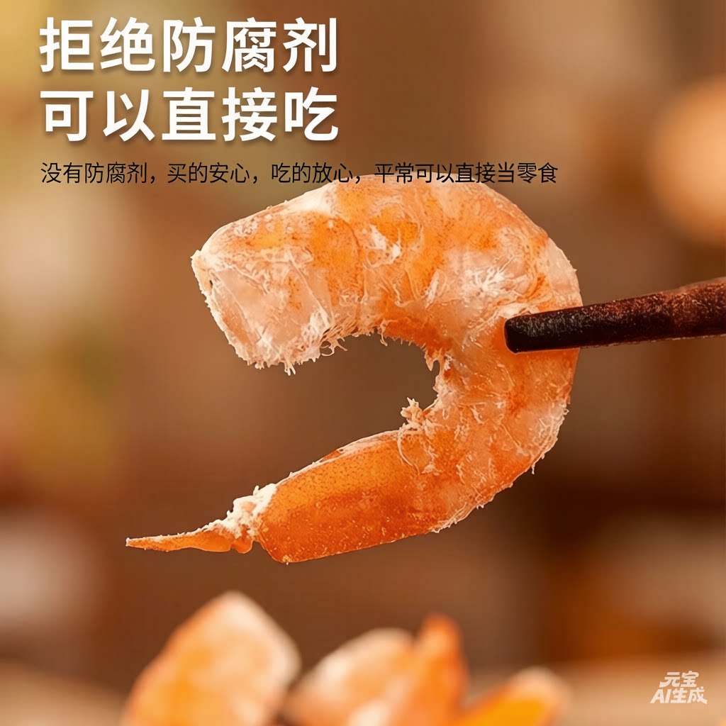 精品新货九成干大虾仁淡干不咸