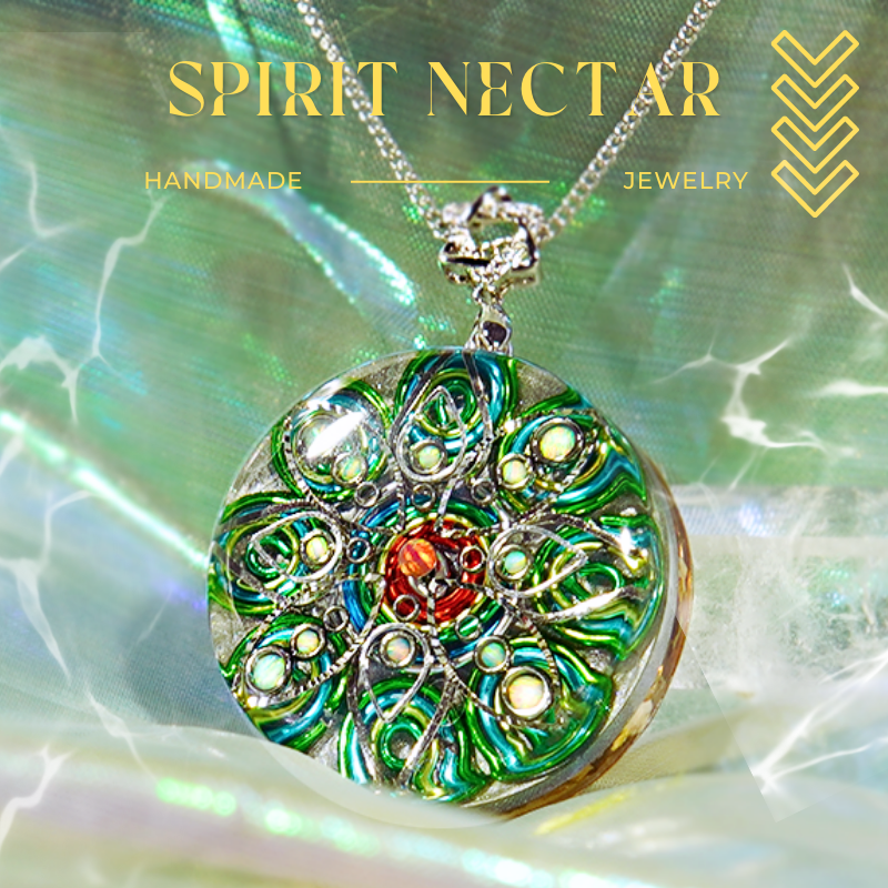 绿野仙踪丨火彩澳宝欧泊项链男女绿水晶高级感彩宝吊坠奥刚饰品