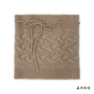【 匠心工艺】纯山羊绒脖套帽子两用